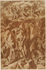 The Battle of the Gods and Giants by Hans Speckaert
